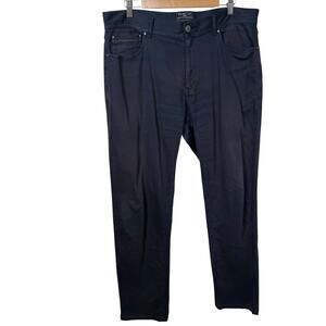 Halsey LLC 1944 Slim Fit Chino Pants Mid Rise Stretch Navy Men's Size 35 x 34